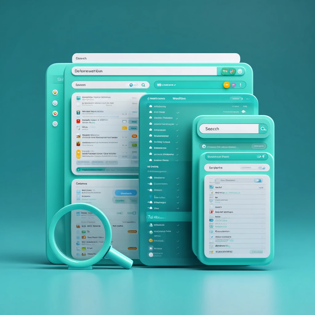 Catalog features and search tools